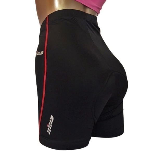 Hind Biking Cycling Shorts Chamois Padded with Spandex Excellent Condition - Picture 4 of 11